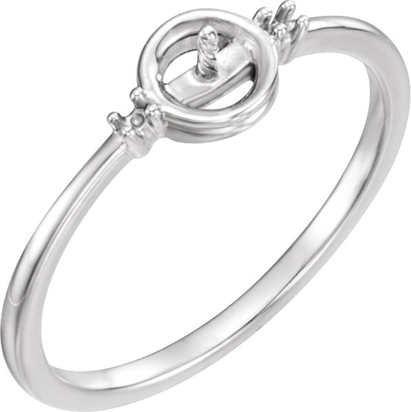 Accented Pearl Ring