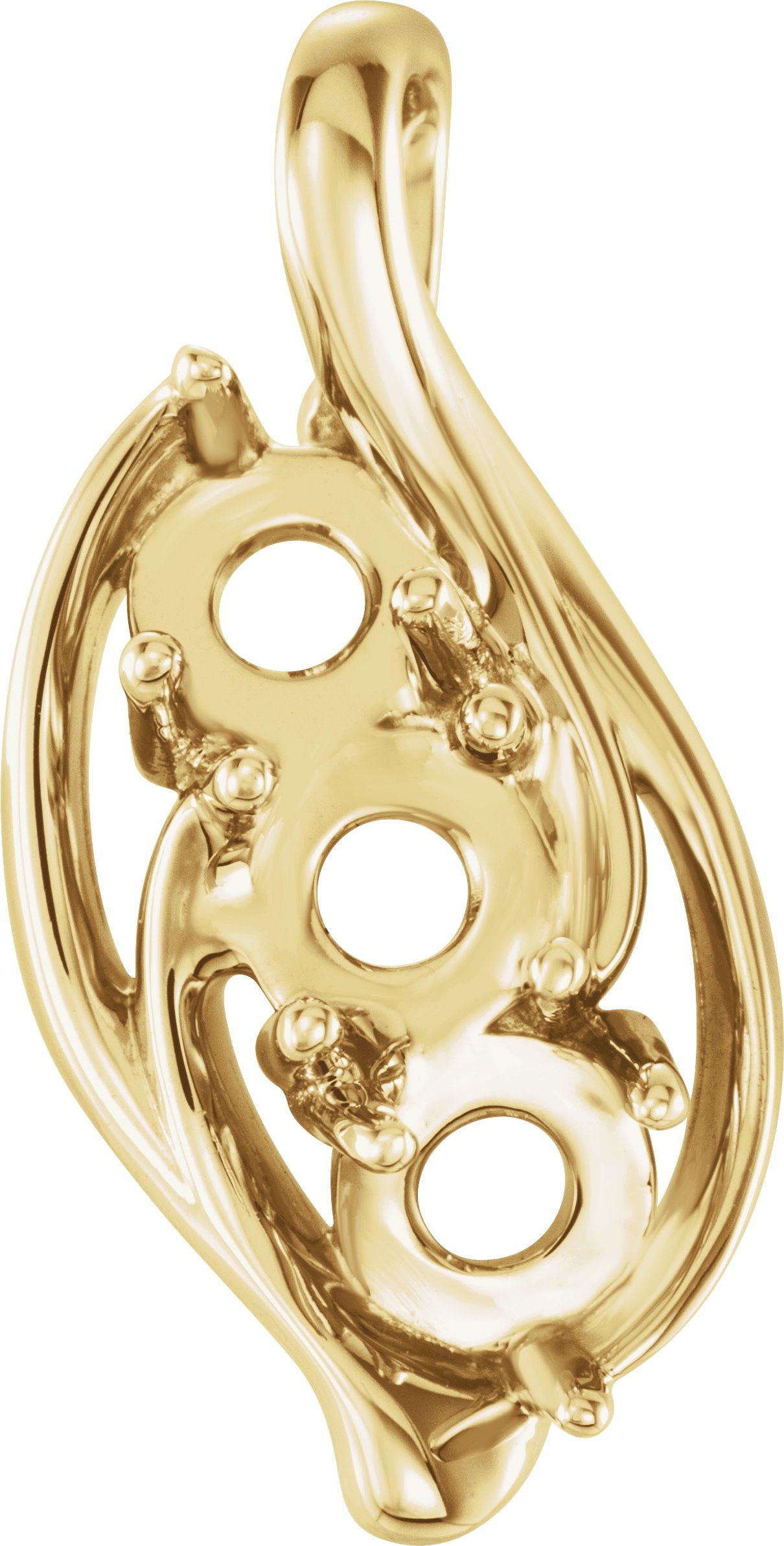 Three-Stone Cabochon Pendant