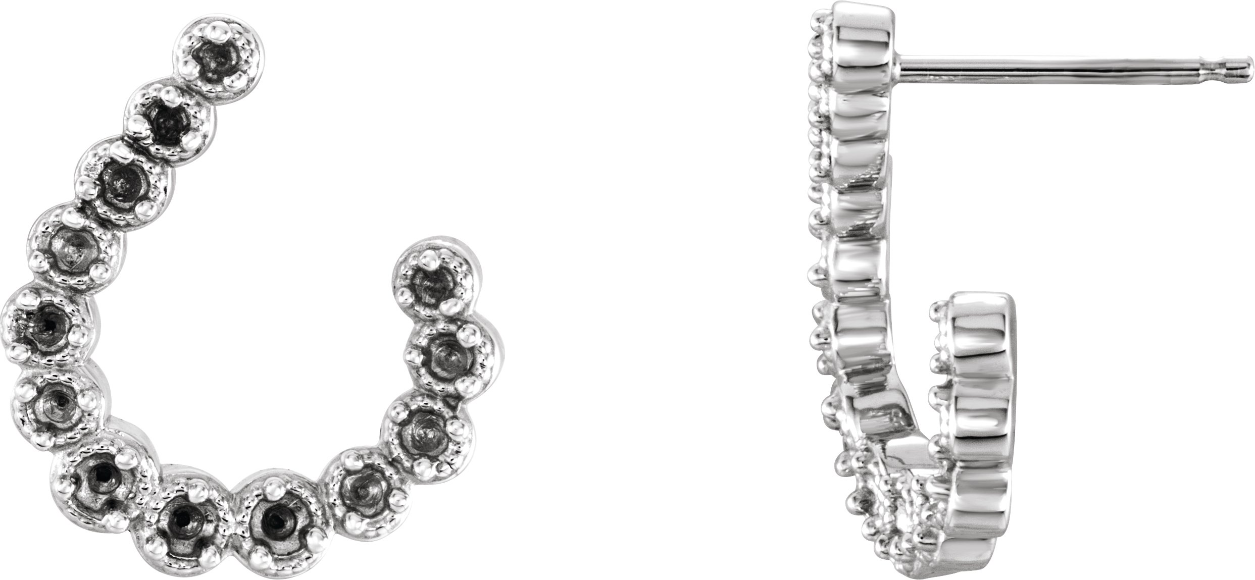 Accented Freeform Earrings