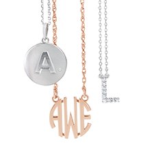 Monogram Jewelry