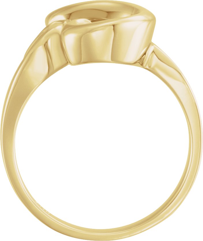 14K Yellow Freeform Ring