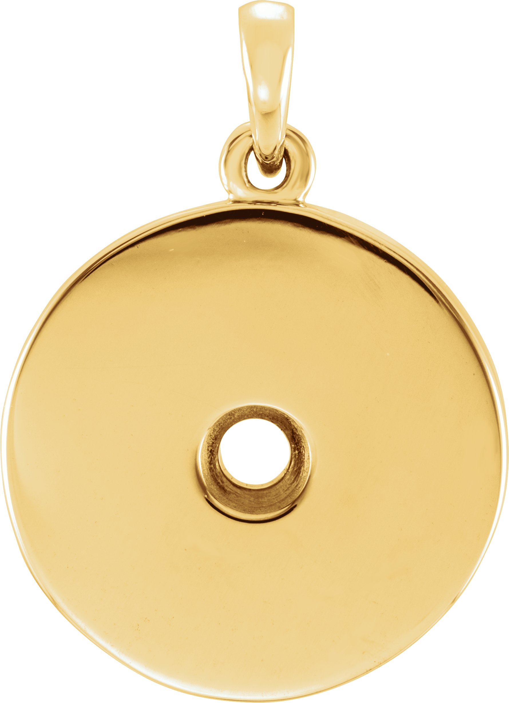 Disc Necklace or Pendant