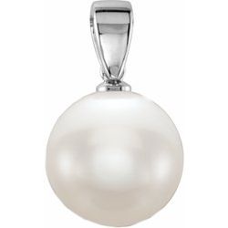 Pendant Mounting for South Sea Cultured Pearls