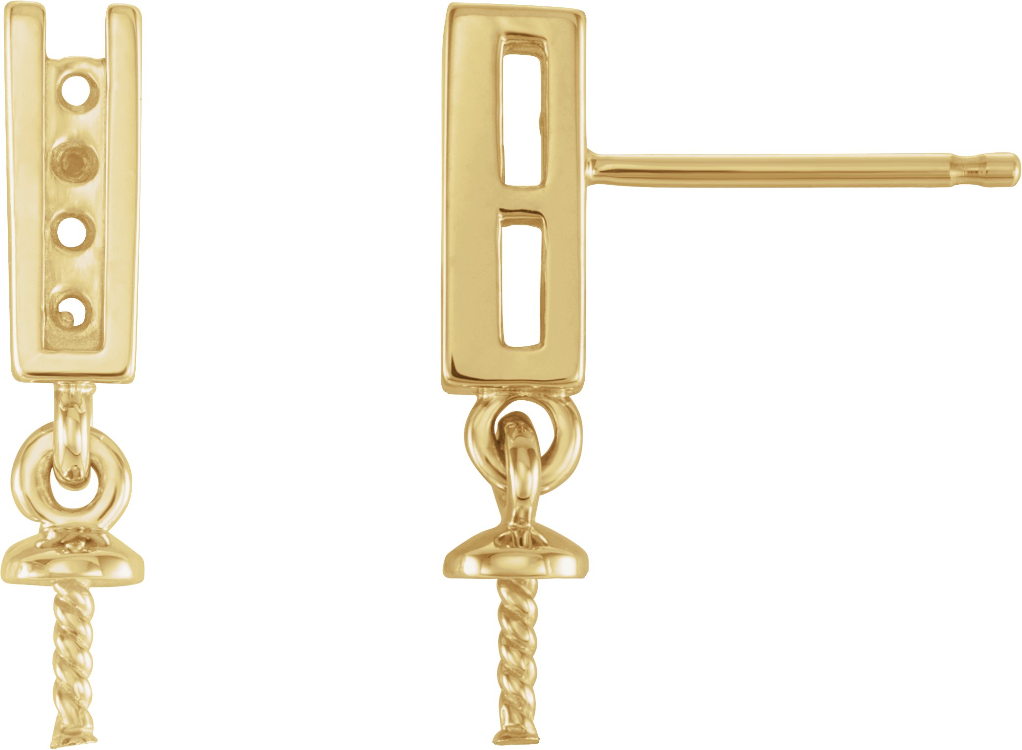 Accented Pearl Earrings