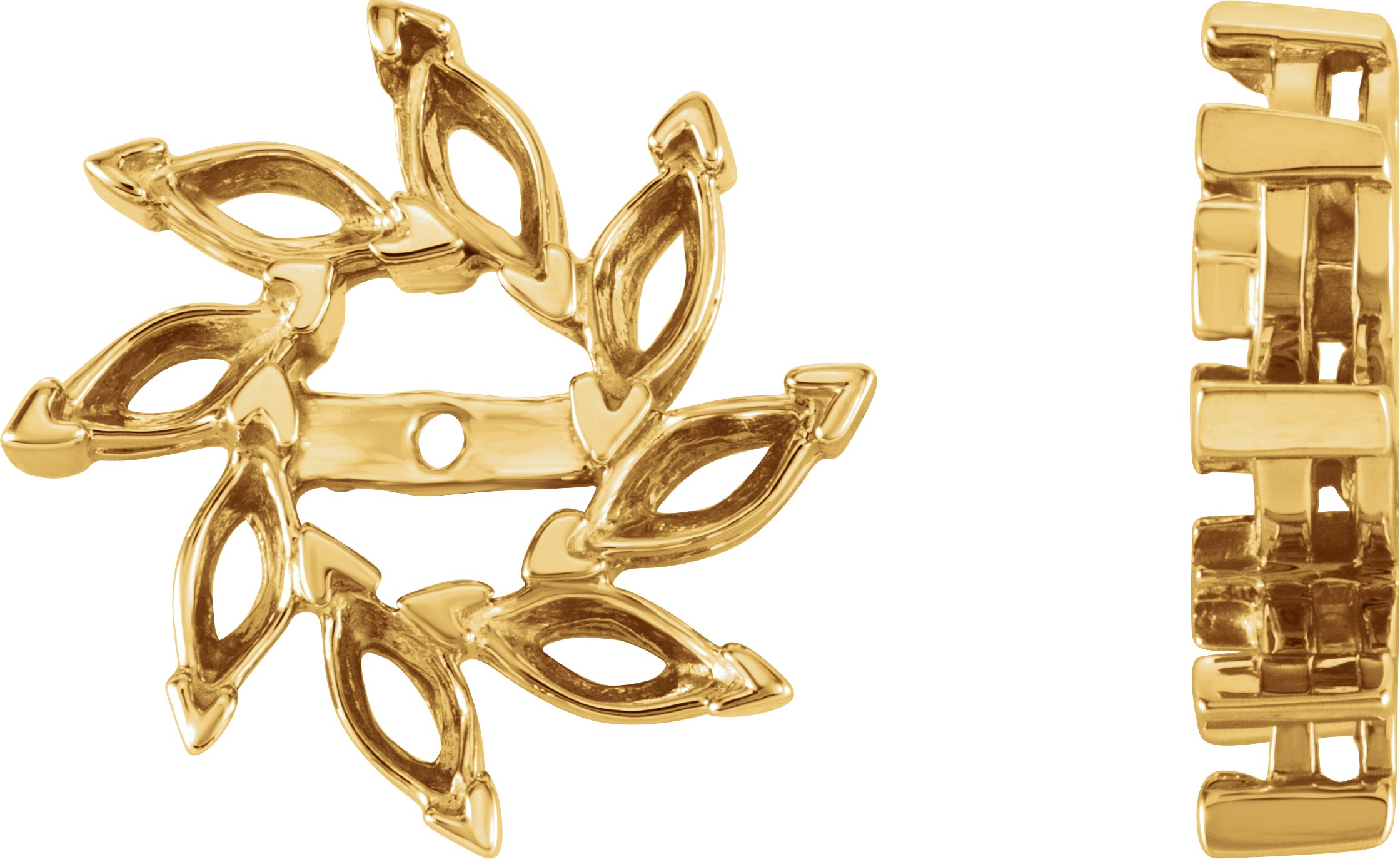 Halo-Style Earring Jackets
