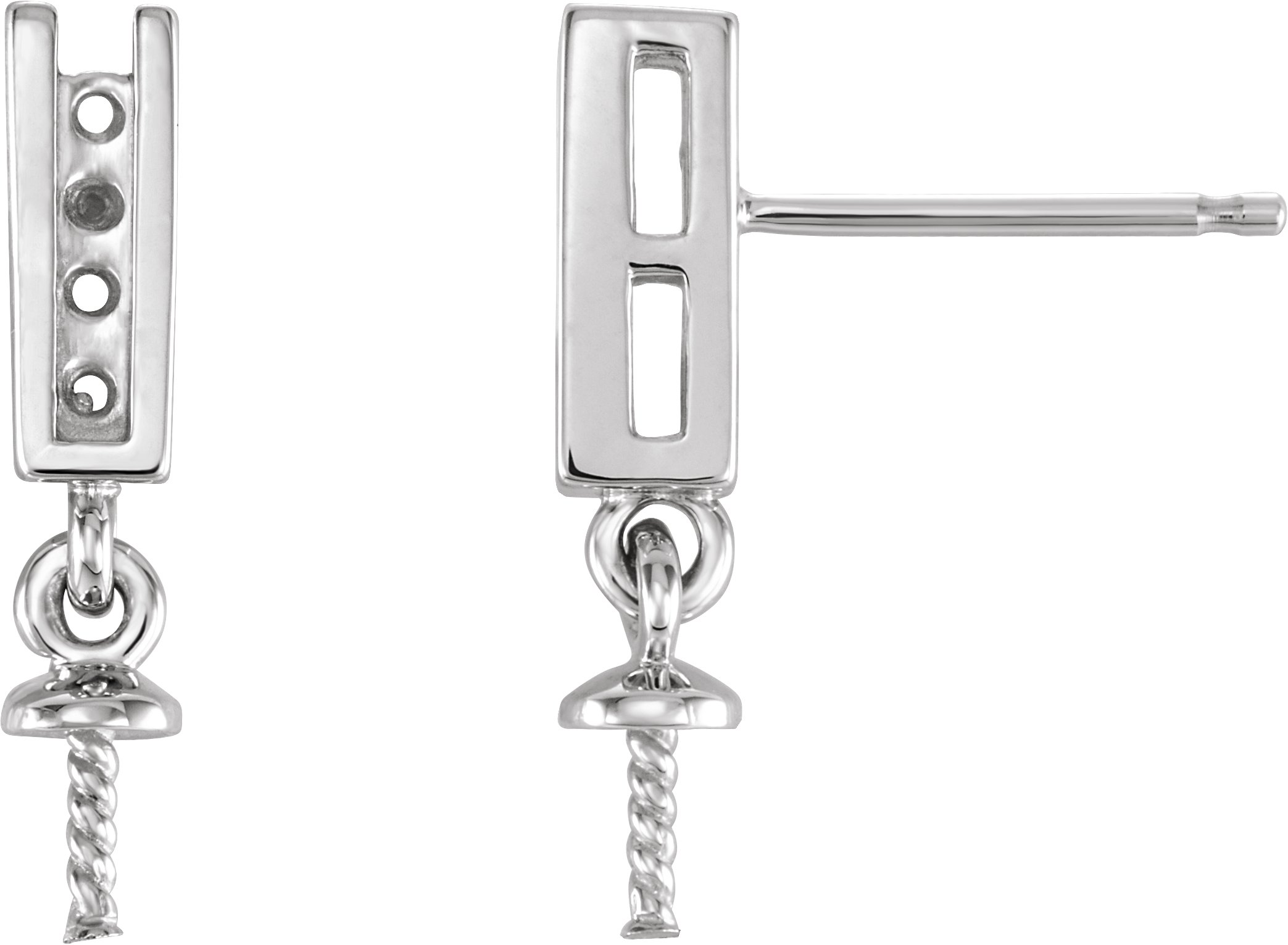 Accented Pearl Earrings