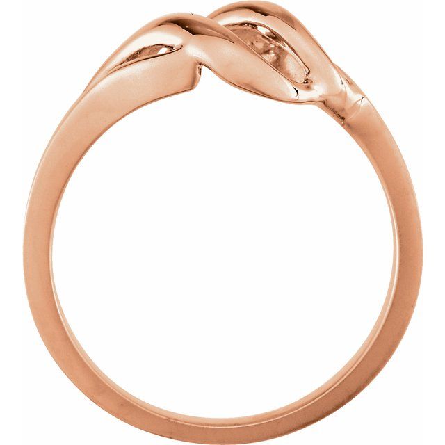 14K Rose Metal Ring