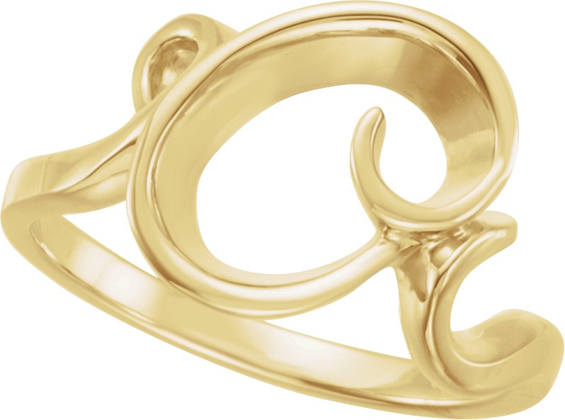 14K Yellow Freeform Ring