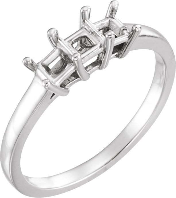 Three-Stone Engagement Ring or Band