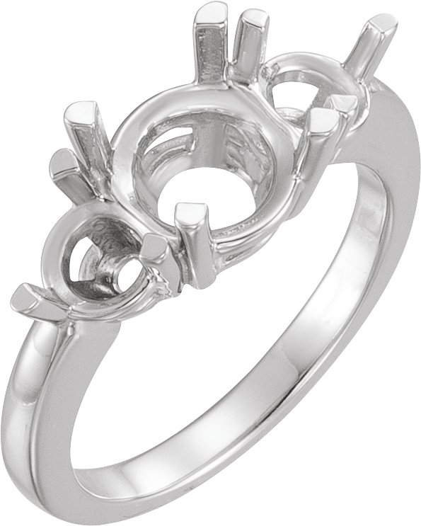 Three-Stone Engagement Ring or Band