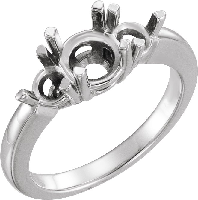 Three-Stone Engagement Ring or Band