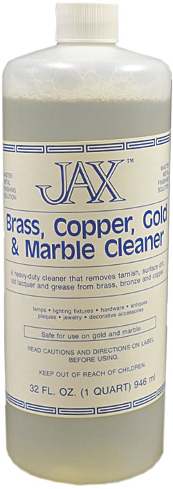 Jax® Brass, Copper, Gold, & Marble Cleaner