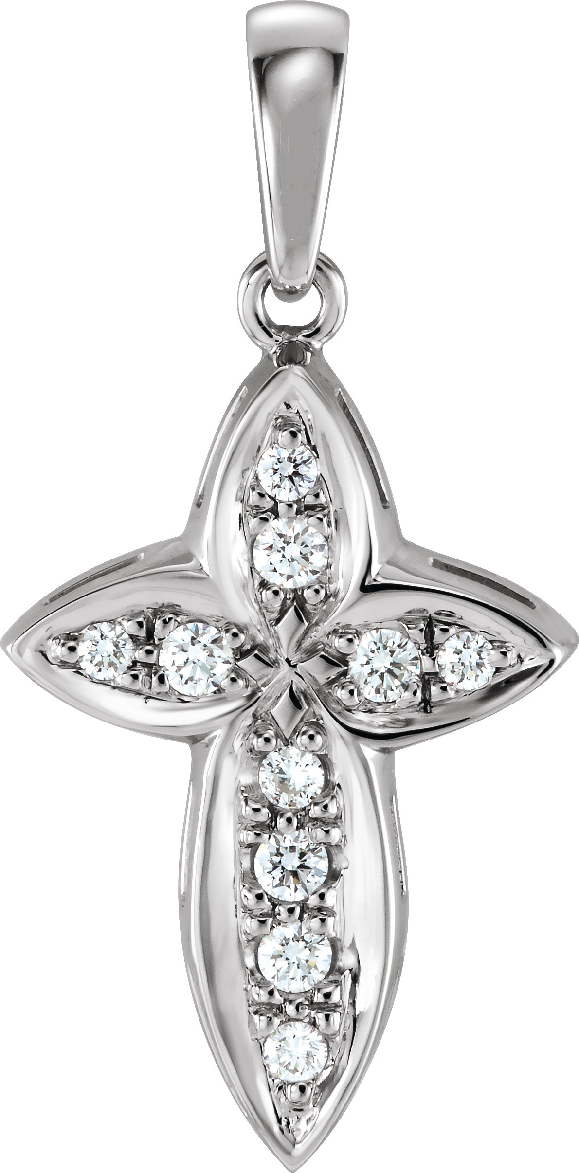 Diamond Cross Pendant .23 CTW Ref 557201