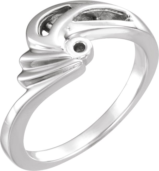 Accented Engagement Ring or Band