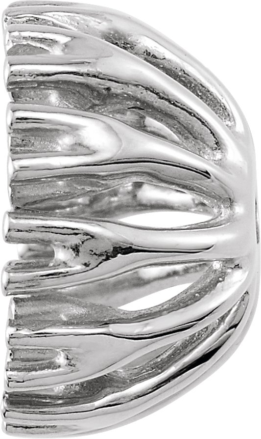 1/5 CTW Natural Diamond Earring Jackets with 6.2 mm ID view 2