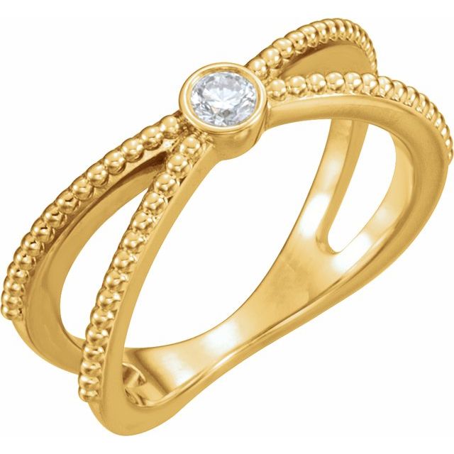 14k Yellow Gold
