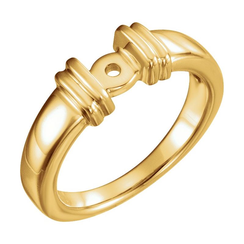 Channel-Set Solitaire Engagement Ring