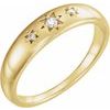 14K Yellow .05 CTW Diamond Starburst Ring Ref. 12619751