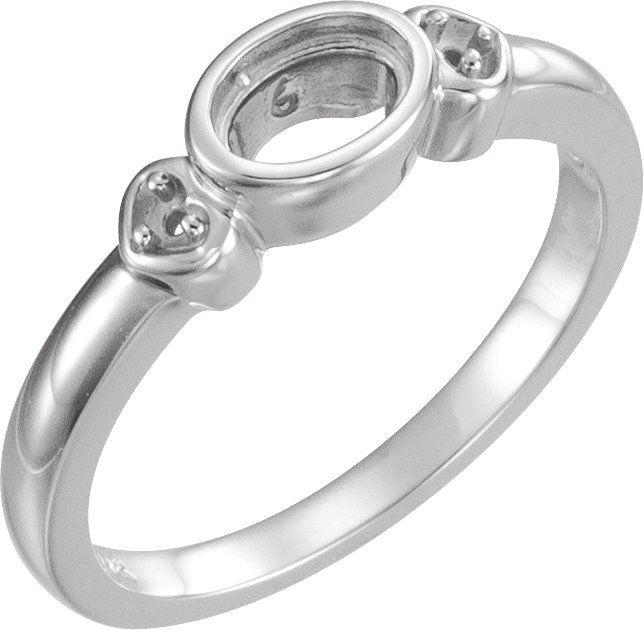 Cabochon Bezel-Set Ring