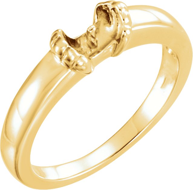 Solitaire Pearl Ring