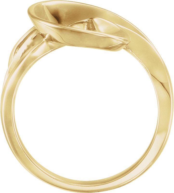 14K Yellow Freeform Ring