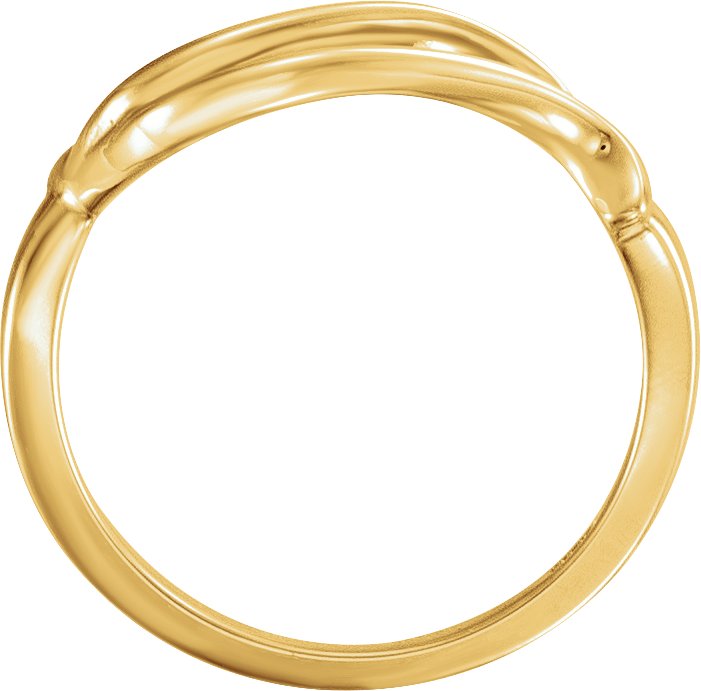 14K Yellow Freeform Remount Ring