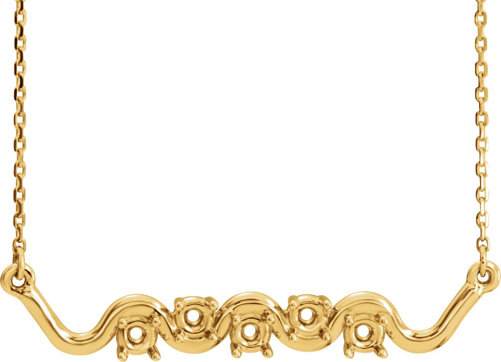 Family Freeform Necklace