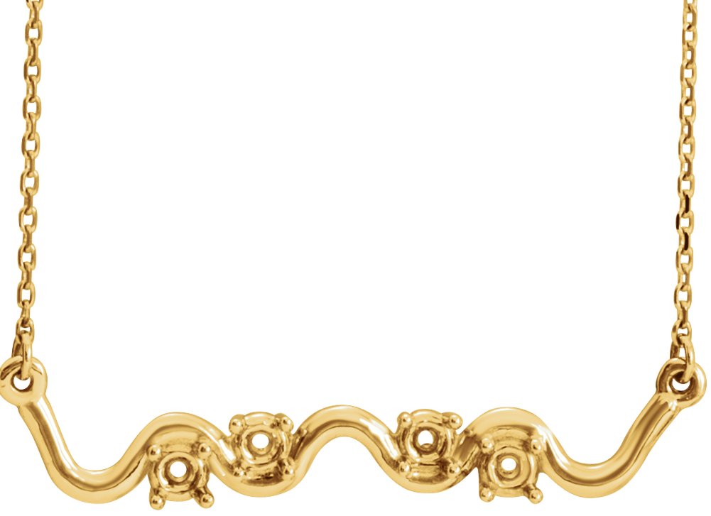Family Freeform Necklace