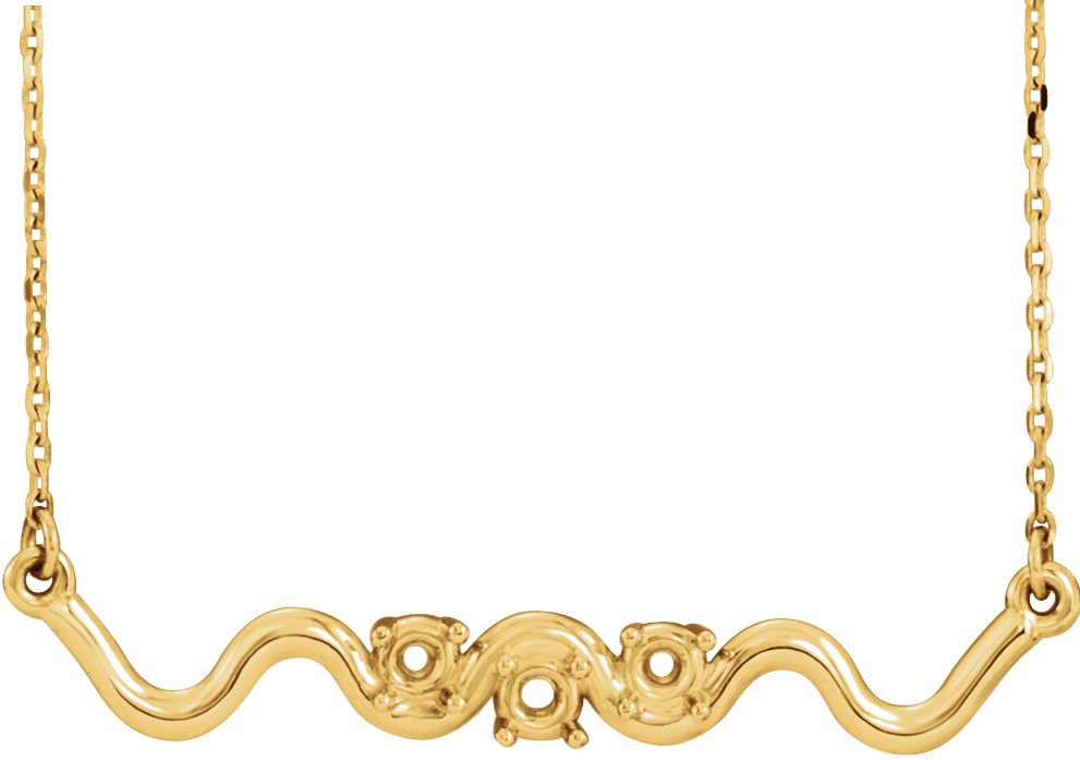 Family Freeform Necklace