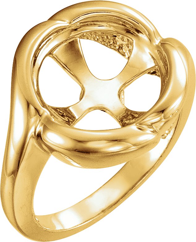 Solitaire Pearl Ring
