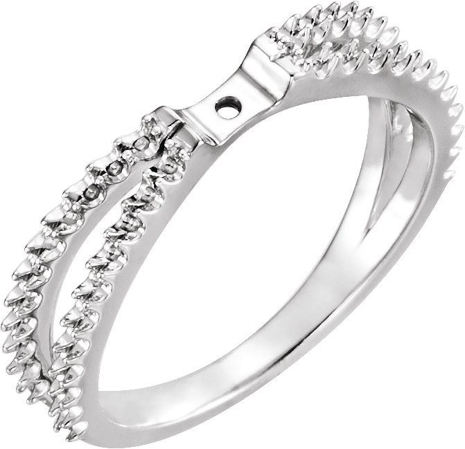 Accented Engagement Ring or Shank