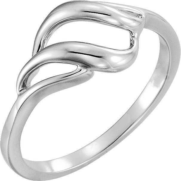 14KW 9mm Metal Fashion Ring Ref 412889