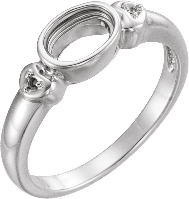 Cabochon Bezel-Set Ring