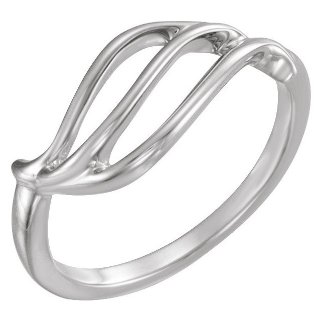 Sterling Silver Freeform Remount Ring