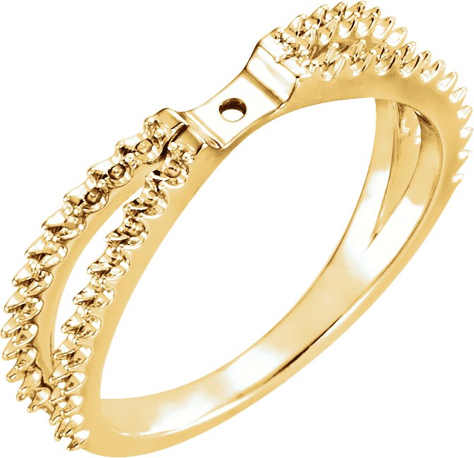 Accented Engagement Ring or Shank