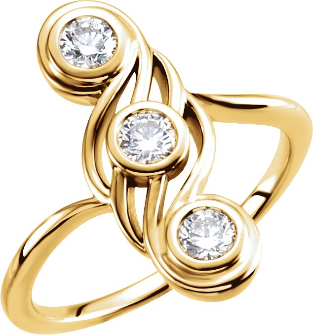 14k Yellow Gold
