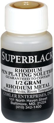 Cohler Black Rhodium Plating Solutions