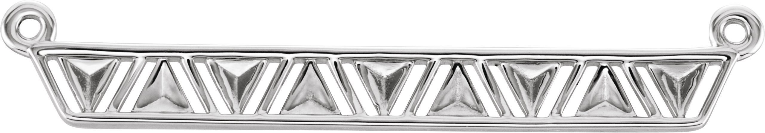 Triangle Bar Necklace or Center