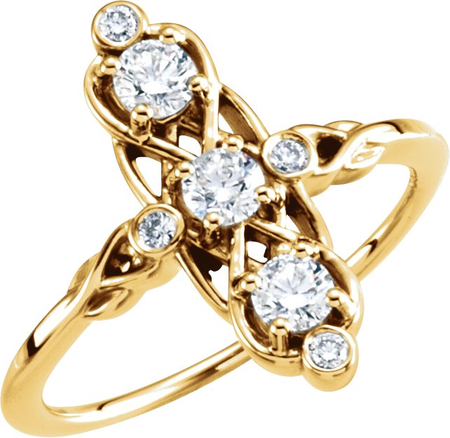 14k Yellow Gold
