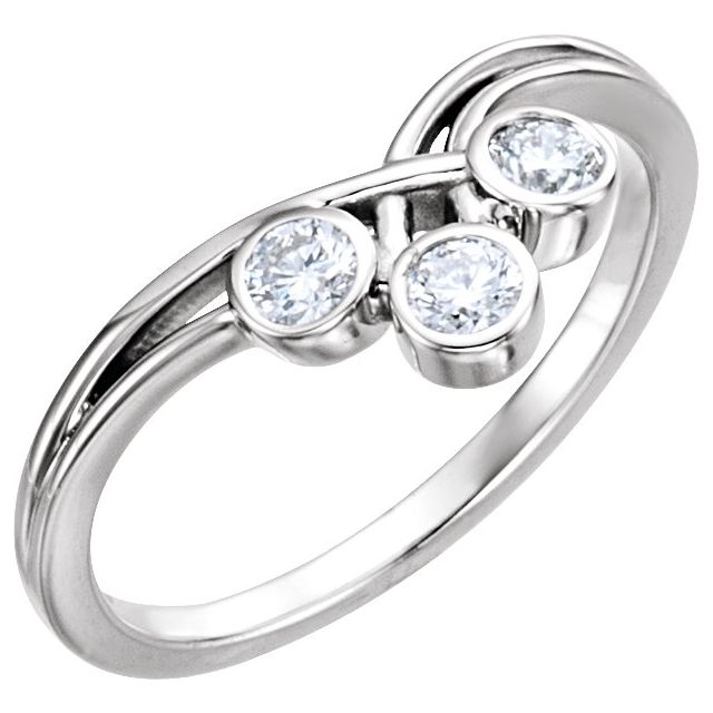 14k White Gold