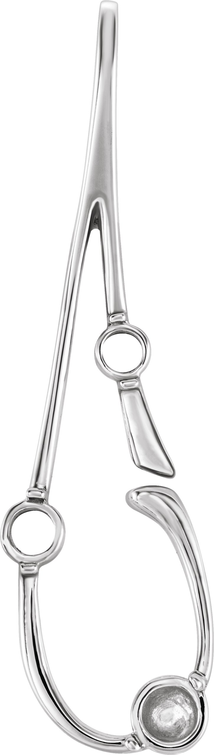 Accented Freeform Pendant