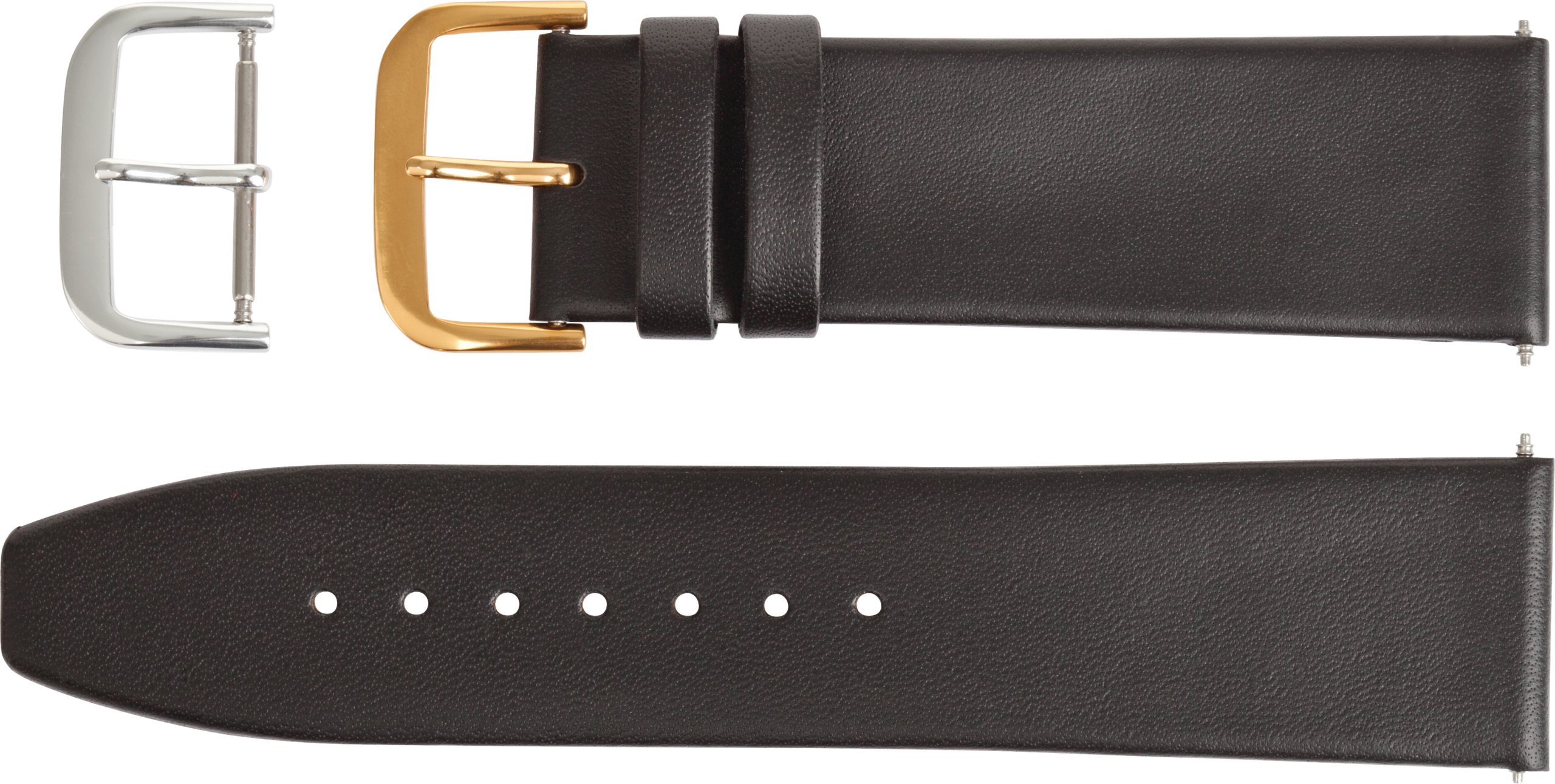 Leather Flat Calf Watch Band