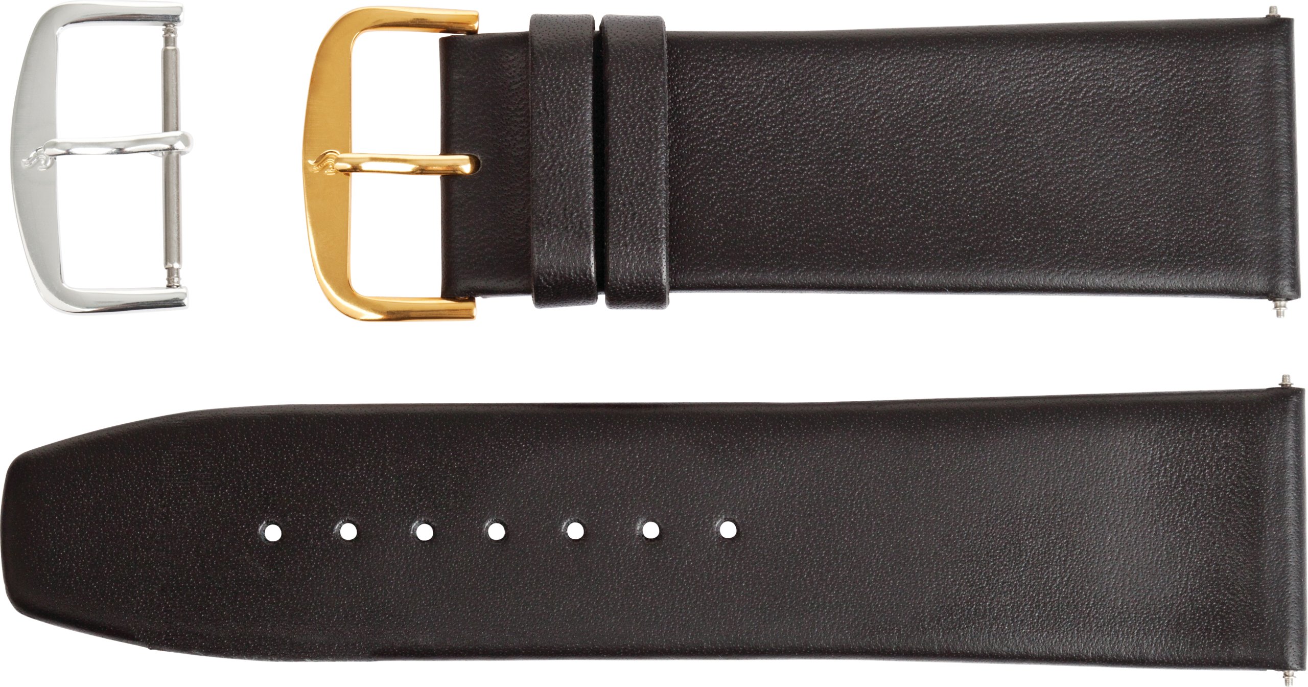 Leather Flat Calf Watch Band