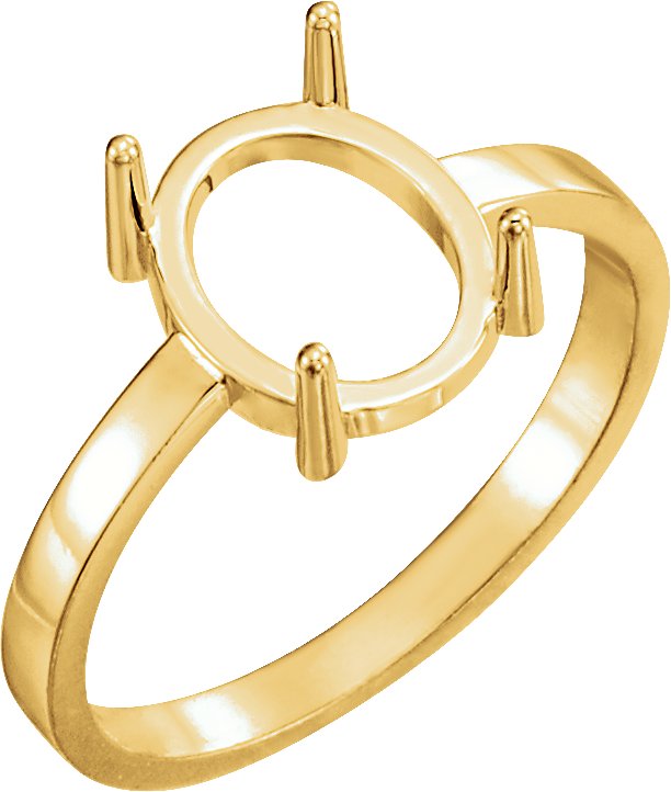 Cabochon Solitaire Ring