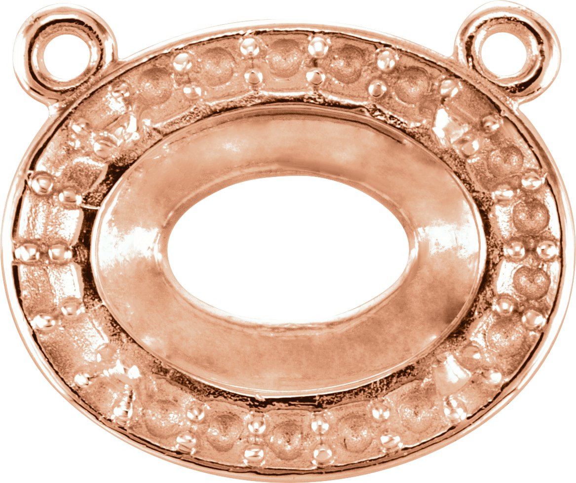 Halo-Style Necklace Center