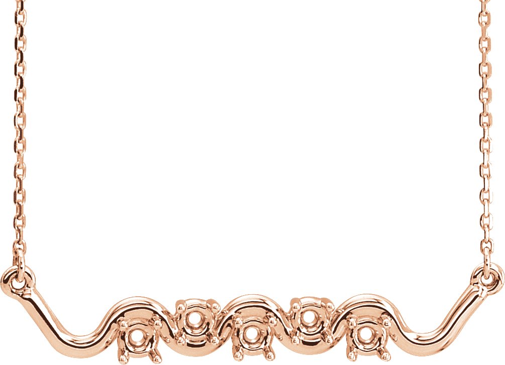 Family Freeform Necklace
