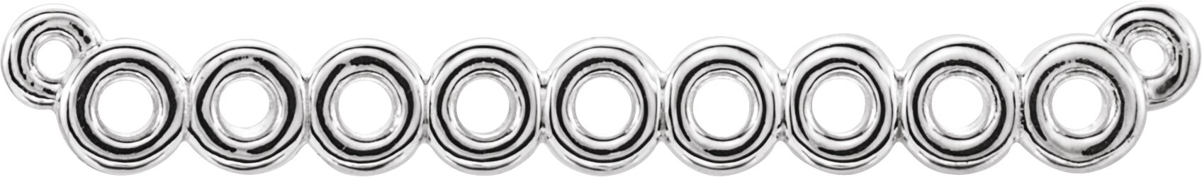 Circle Bar Necklace or Center
