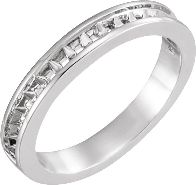 Channel-Set Engagement Ring or Band
