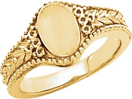 Ladies Signet Ring