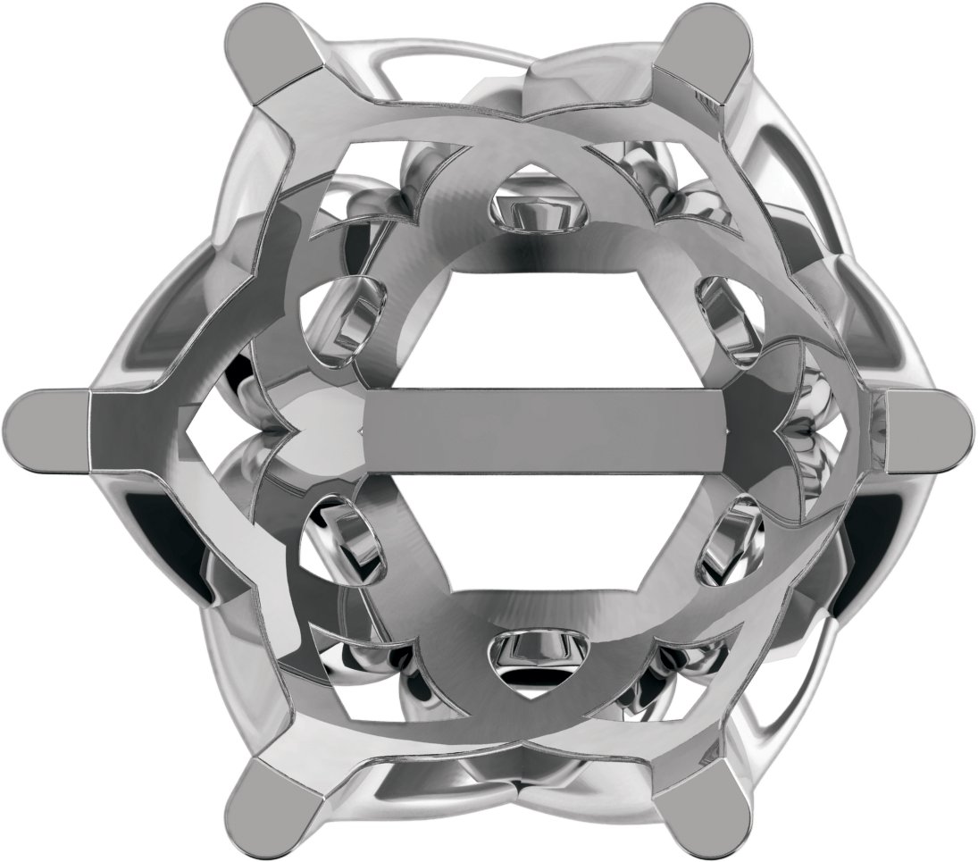 Round 6-Prong Crown Earring Setting